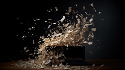 Shredded documents